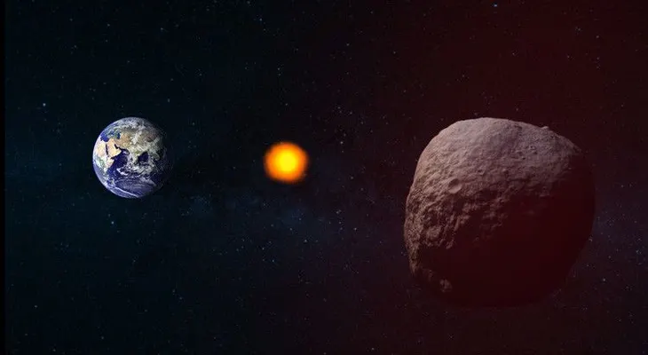 El enorme asteroide sigue acercandose a gran velocidad a la Tierra