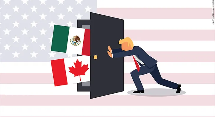 Trump está considerando firmar un decreto para retirar a EE.UU. del TLCAN