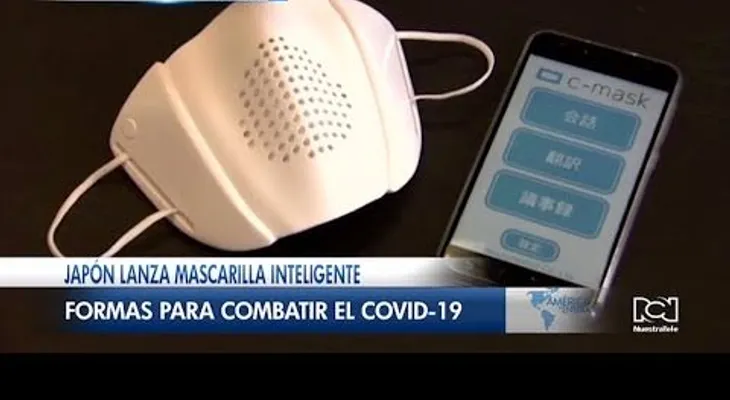 Genera gran demanda mascarilla inteligente para combatir el coronavirus, que funciona en ocho idiomas