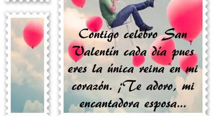 Frases bonitas para dedicar a tu esposa por San Velentín