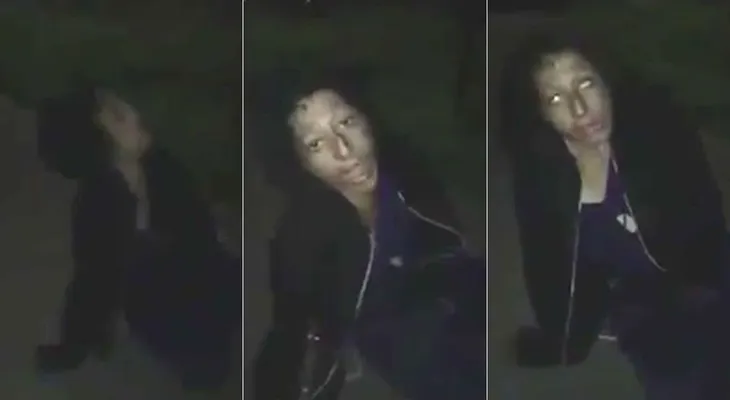 El momento en que una mujer adicta a la devastadora droga Spice se convierte en una zombie