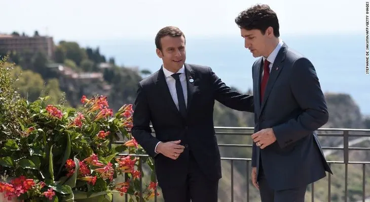 El nuevo romance político: cuando Trudeau conoció a Macron
