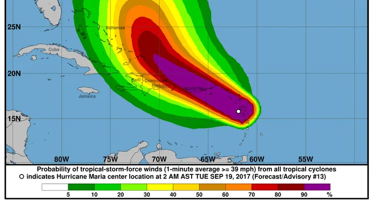  Gobernador de PR: huracán María puede ser más peligroso de historia 