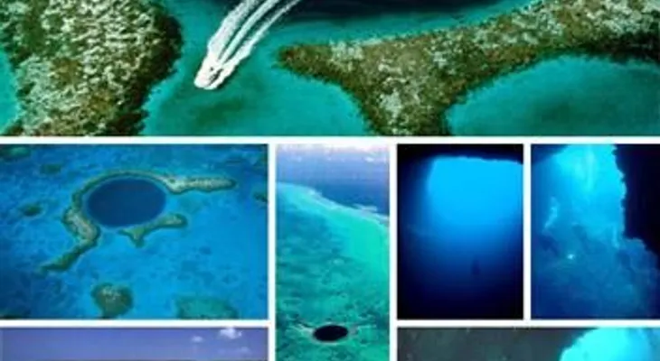 Impresionante caída bajo el agua 