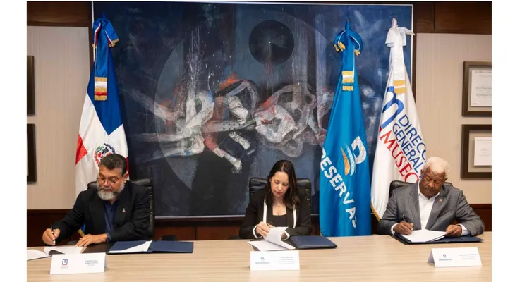 Banreservas y DGM formalizan marco de colaboración entre museos de Santiago