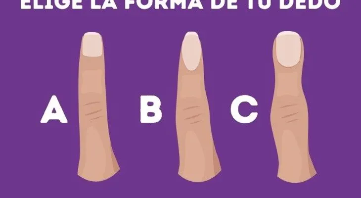 Tipo de dedo A, B y C; averigua cuál es el tuyo y descubre tu personalidad
