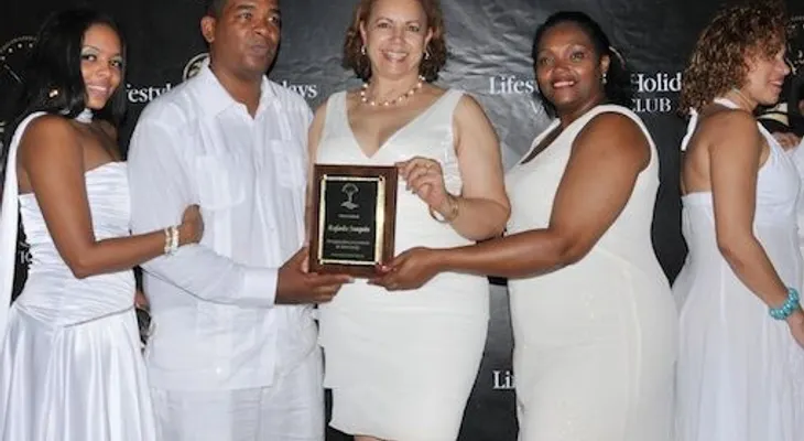 Derroche de alegría en premios Caribbean  Gold Coast Award