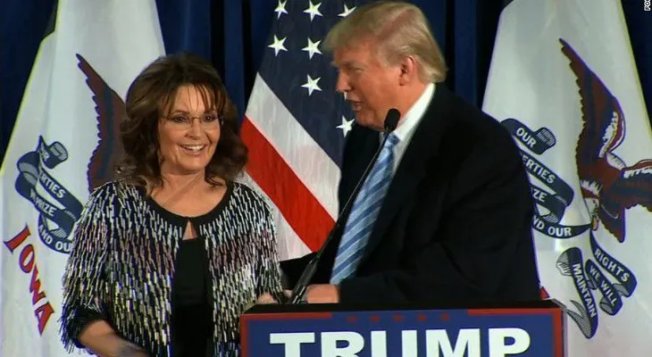 Sarah Palin da su respaldo a Donald Trump