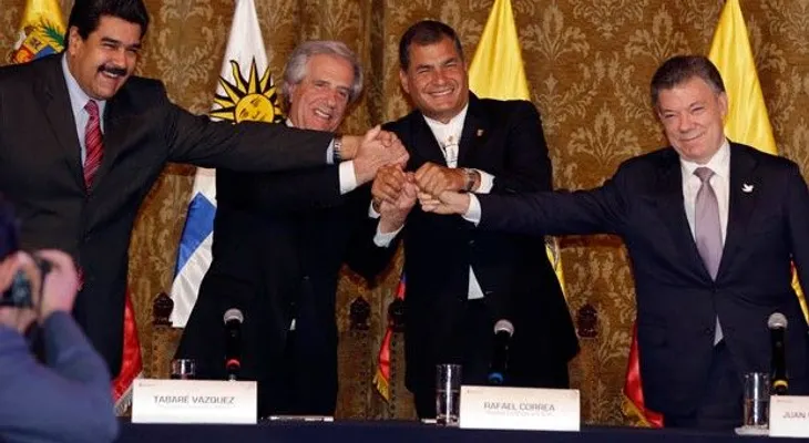 Maduro y Santos acuerdan retorno de embajadores e indagar tema fronterizo