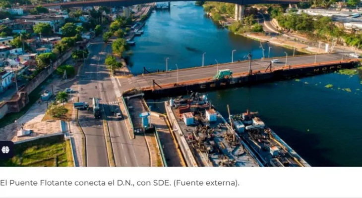 Obras Públicas cerrará este sábado Barcaza sobre Puente Flotante