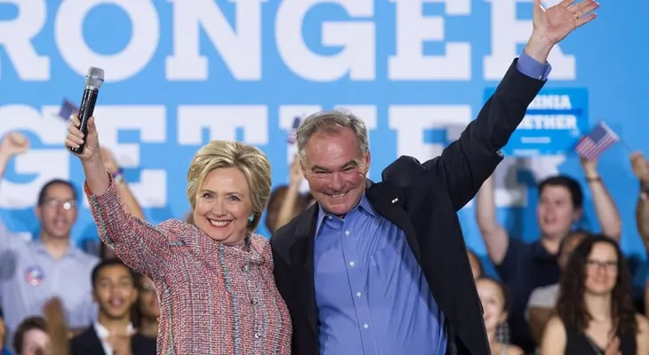 Hillary Clinton anuncia al senador Tim Kaine como su vicepresidenciable