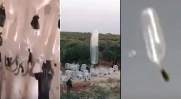 ¿El Estado Islámico emplea preservativos para defenderse de los aviones rusos? (VIDEO)