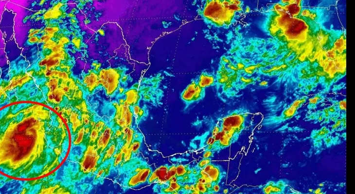 Tormenta tropical Javier provocará fuertes lluvias en el Pacífico Mexicano