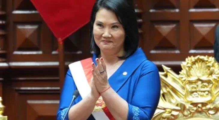 Keiko Fujimori registra 60% de aprobación al inicio de su mandato en Perú