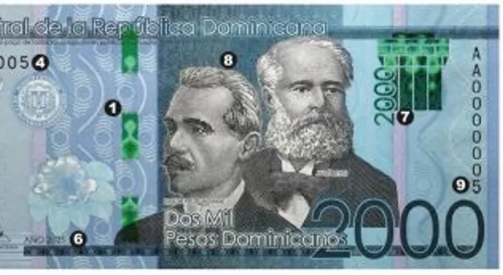 BCRD emite billete de RD$2,000.00 serie 2021; mantienen su fuerza para pago de obligaciones públicas y privadas