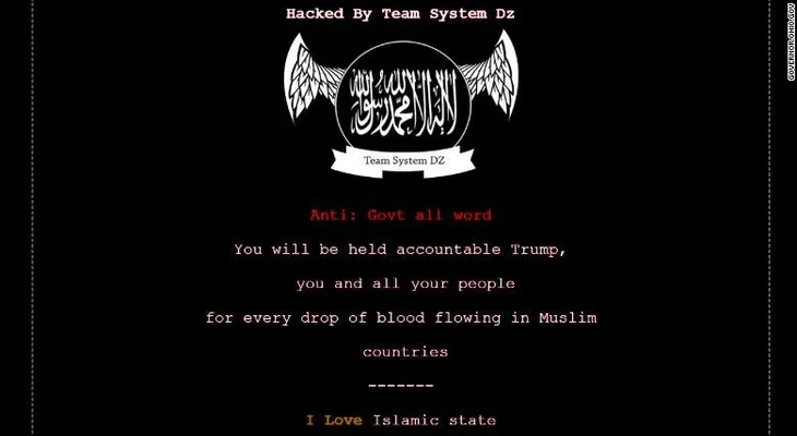 Hackean tres páginas web del gobierno de EE.UU. con mensajes pro ISIS