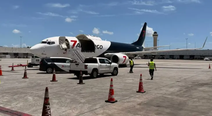 Nuevo cargamento de ayuda humanitaria de EE.UU. llega a Cienfuegos con 700 módulos de alimentos e higiene