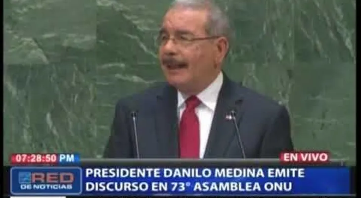  Danilo Medina: El narcotrático y el crimen organizado son una amenaza para la estabilidad mundial 