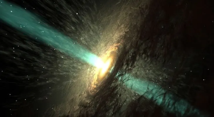 Fenómeno inexplicable: un cuásar expulsa chorros de plasma a una temperatura 'imposible'