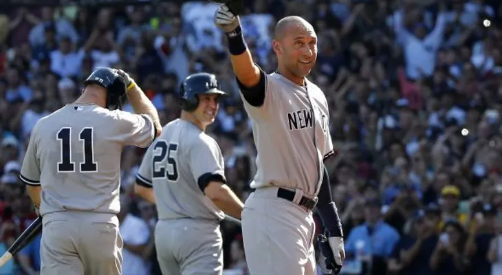 Derek Jeter se despide a lo grande, con otro hit 