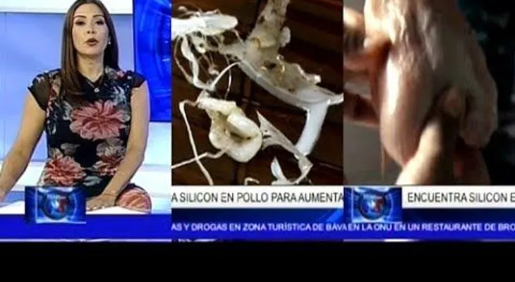 Encuentran pollo inyectado con silicón, poniendo en peligro la salud de los consumidores 