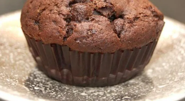 Muffins de chocolate y cerveza negra