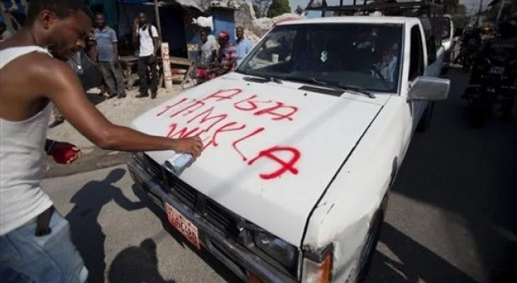 Miles de personas protestan en Haití pidiendo la renuncia de Michel Martelly