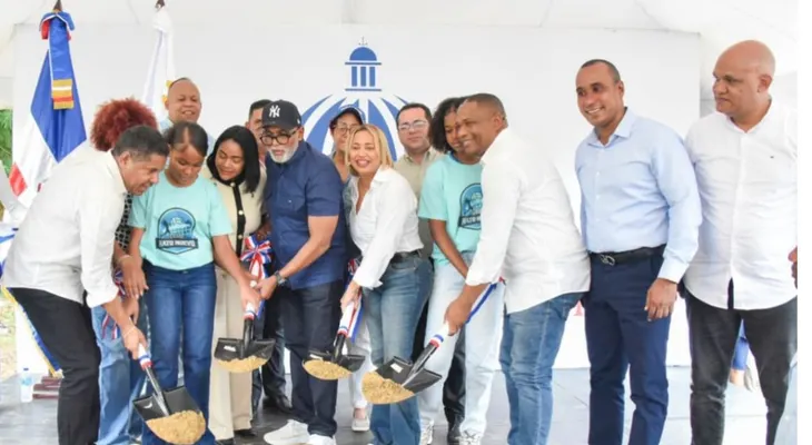 Inician obras deportivas y policiales en SDO