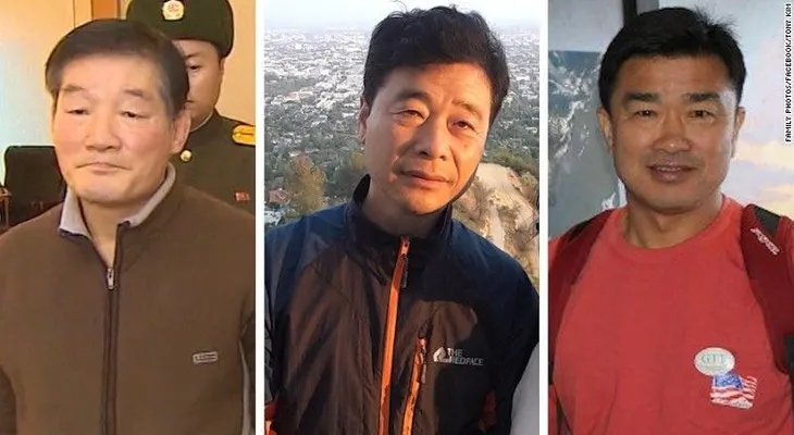 Liberación de tres detenidos estadounidenses en Corea del Norte es "inminente", dice funcionario