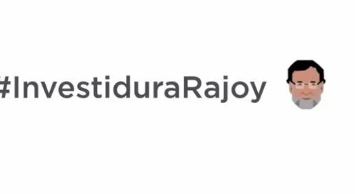 Twitter lanza un emoji; de Rajoy para el proceso de votación de investidura en España