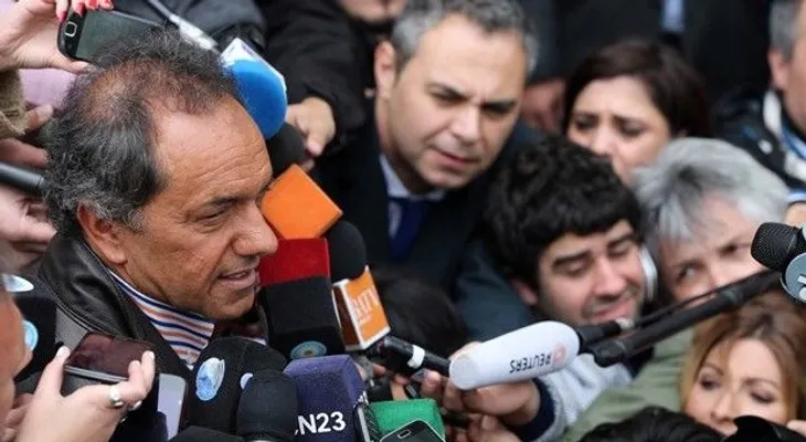 Daniel Scioli es el más votado en Argentina
