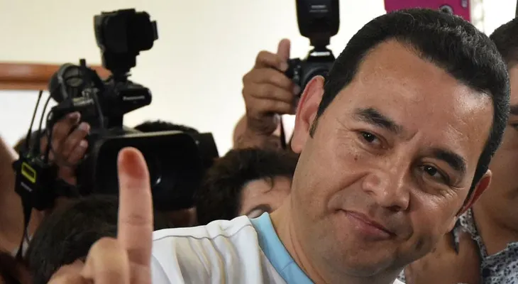 Jimmy Morales, virtual ganador la presidencia de Guatemala
