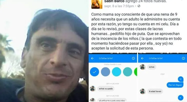 Desenmascara a un pedófilo haciéndose pasar por su hija de 9 años