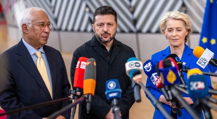 Zelensky elogia a los "líderes reales" de Europa mientras se tensa su relación con Trump