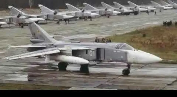 Un avión militar ruso Su-24 se estrella en Siria durante el despegue sin dejar supervivientes