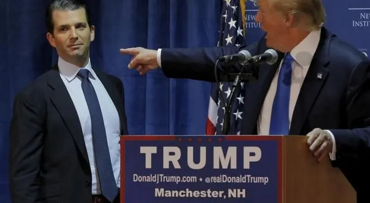 Un hijo de Trump y Wikileaks intercambiaron mensajes durante la campaña