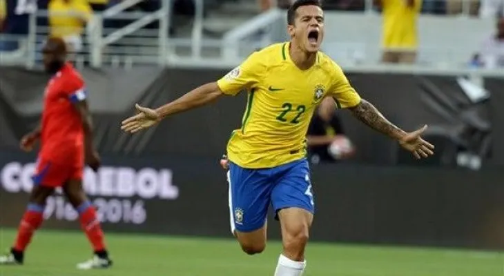 Hat trick de Coutinho lidera goleada de Brasil a Haití