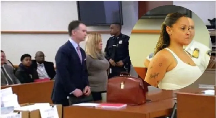 Dominicana que se casó 10 veces amenaza con escupir a reporteros que cubren caso 