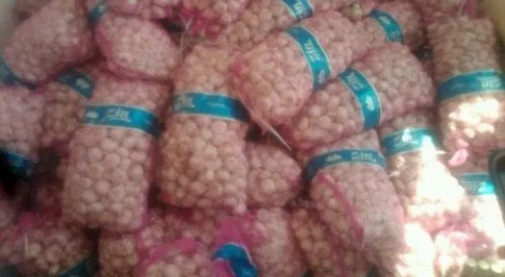 Armada se incautan de 233 sacos de ajo procedente de Haití   