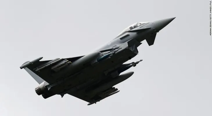 Avión de combate español dispara un misil accidentalmente sobre Estonia