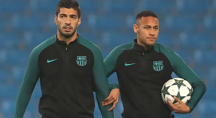 Neymar y Luis Suárez, la foto de la que hablan en todo el mundo