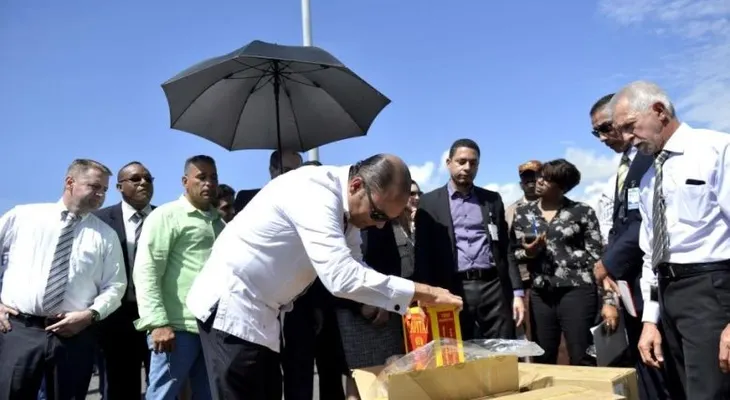 Descubren contrabando camuflado de 8 millones de cigarrillos en puerto de Haina Oriental