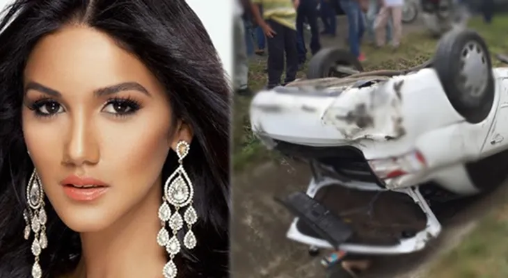 La ex Miss de RD, Kimberly Castillo, fue asaltada en accidente de tránsito
