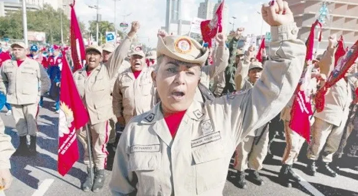 Marchan contra las sanciones de EE.UU.