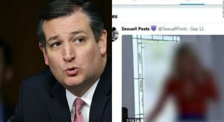 Ted Cruz le dio like a un video porno en Twitter: esta fue su explicación