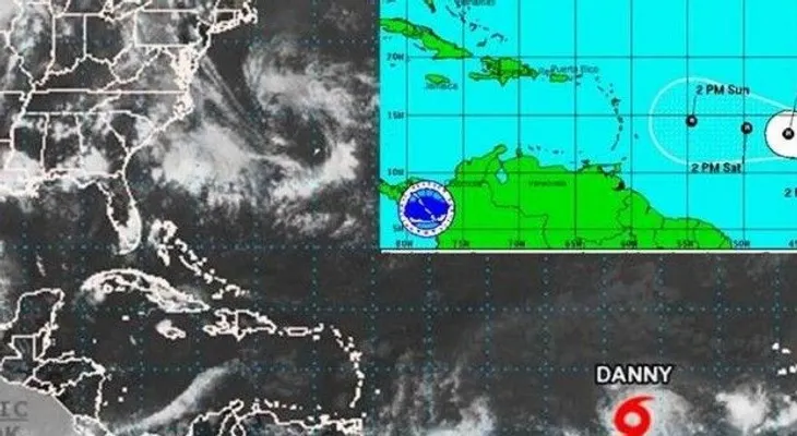 Tormenta tropical Danny se forma en el Atlántico 