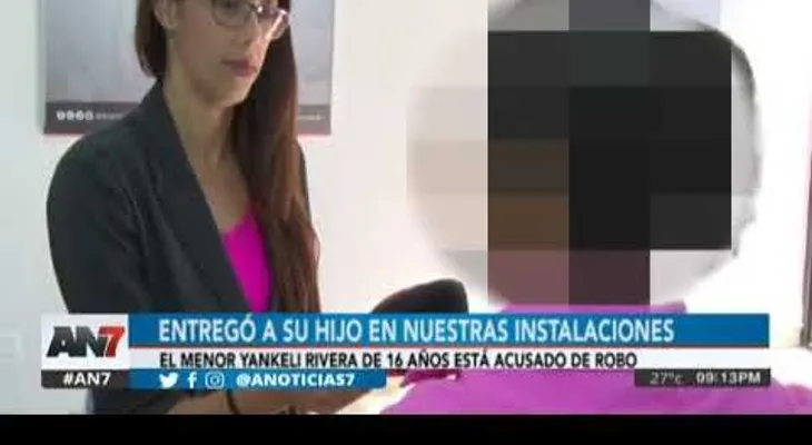Madre entrega a su hijo a la Policía: Me dijeron que compre dos cajas de muertos