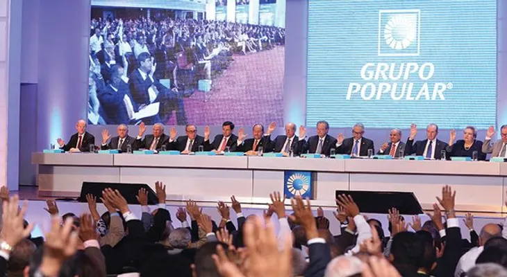 Grupo Popular distribuye RD$5,423 millones entre cerca 10,000 accionistas