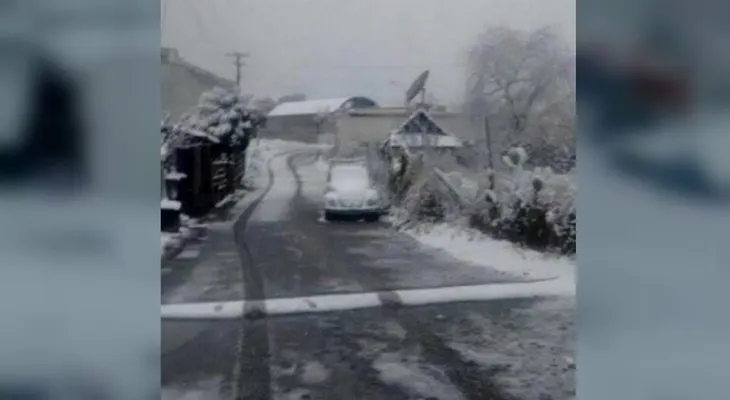 México blanco: el país amanece con nieve en varias zonas
