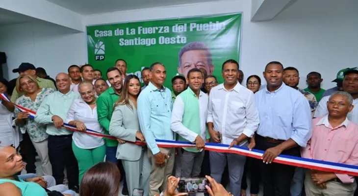 Fuerza del Pueblo inaugura local en Santiago Oeste